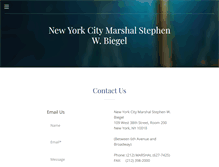 Tablet Screenshot of newyorkcitymarshal.com